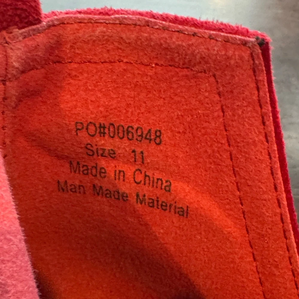 Journee Issla Western Ankle Bootie Red Suede Ankle - Picture 8 of 9